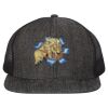 Flat Bill Six-Panel Trucker Cap Thumbnail