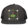 Flat Bill Six-Panel Trucker Cap Thumbnail