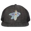 Flat Bill Six-Panel Trucker Cap Thumbnail