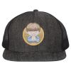 Flat Bill Six-Panel Trucker Cap Thumbnail