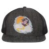 Flat Bill Six-Panel Trucker Cap Thumbnail