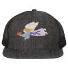 Flat Bill Six-Panel Trucker Cap Thumbnail