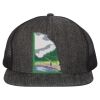Flat Bill Six-Panel Trucker Cap Thumbnail