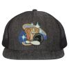 Flat Bill Six-Panel Trucker Cap Thumbnail