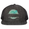 Flat Bill Six-Panel Trucker Cap Thumbnail