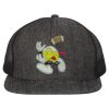 Flat Bill Six-Panel Trucker Cap Thumbnail