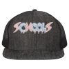 Flat Bill Six-Panel Trucker Cap Thumbnail