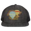 Flat Bill Six-Panel Trucker Cap Thumbnail