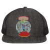 Flat Bill Six-Panel Trucker Cap Thumbnail
