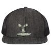 Flat Bill Six-Panel Trucker Cap Thumbnail
