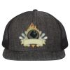 Flat Bill Six-Panel Trucker Cap Thumbnail