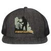 Flat Bill Six-Panel Trucker Cap Thumbnail