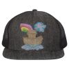 Flat Bill Six-Panel Trucker Cap Thumbnail