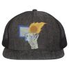 Flat Bill Six-Panel Trucker Cap Thumbnail