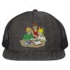 Flat Bill Six-Panel Trucker Cap Thumbnail