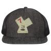Flat Bill Six-Panel Trucker Cap Thumbnail