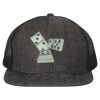 Flat Bill Six-Panel Trucker Cap Thumbnail