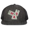 Flat Bill Six-Panel Trucker Cap Thumbnail