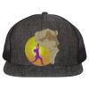 Flat Bill Six-Panel Trucker Cap Thumbnail