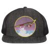 Flat Bill Six-Panel Trucker Cap Thumbnail