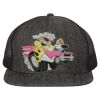 Flat Bill Six-Panel Trucker Cap Thumbnail