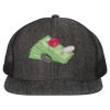 Flat Bill Six-Panel Trucker Cap Thumbnail