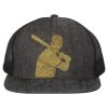 Flat Bill Six-Panel Trucker Cap Thumbnail