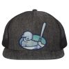 Flat Bill Six-Panel Trucker Cap Thumbnail