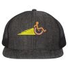Flat Bill Six-Panel Trucker Cap Thumbnail