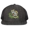 Flat Bill Six-Panel Trucker Cap Thumbnail