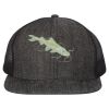 Flat Bill Six-Panel Trucker Cap Thumbnail