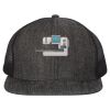 Flat Bill Six-Panel Trucker Cap Thumbnail