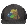 Flat Bill Six-Panel Trucker Cap Thumbnail