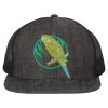 Flat Bill Six-Panel Trucker Cap Thumbnail