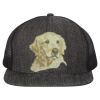 Flat Bill Six-Panel Trucker Cap Thumbnail