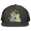 Flat Bill Six-Panel Trucker Cap Thumbnail