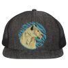 Flat Bill Six-Panel Trucker Cap Thumbnail