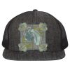 Flat Bill Six-Panel Trucker Cap Thumbnail