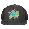 Flat Bill Six-Panel Trucker Cap Thumbnail