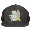 Flat Bill Six-Panel Trucker Cap Thumbnail