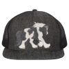 Flat Bill Six-Panel Trucker Cap Thumbnail