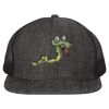 Flat Bill Six-Panel Trucker Cap Thumbnail