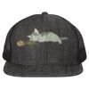 Flat Bill Six-Panel Trucker Cap Thumbnail