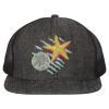 Flat Bill Six-Panel Trucker Cap Thumbnail