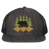Flat Bill Six-Panel Trucker Cap Thumbnail