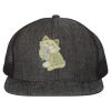 Flat Bill Six-Panel Trucker Cap Thumbnail