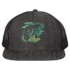 Flat Bill Six-Panel Trucker Cap Thumbnail