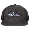 Flat Bill Six-Panel Trucker Cap Thumbnail
