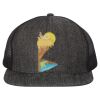 Flat Bill Six-Panel Trucker Cap Thumbnail