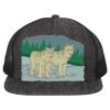 Flat Bill Six-Panel Trucker Cap Thumbnail